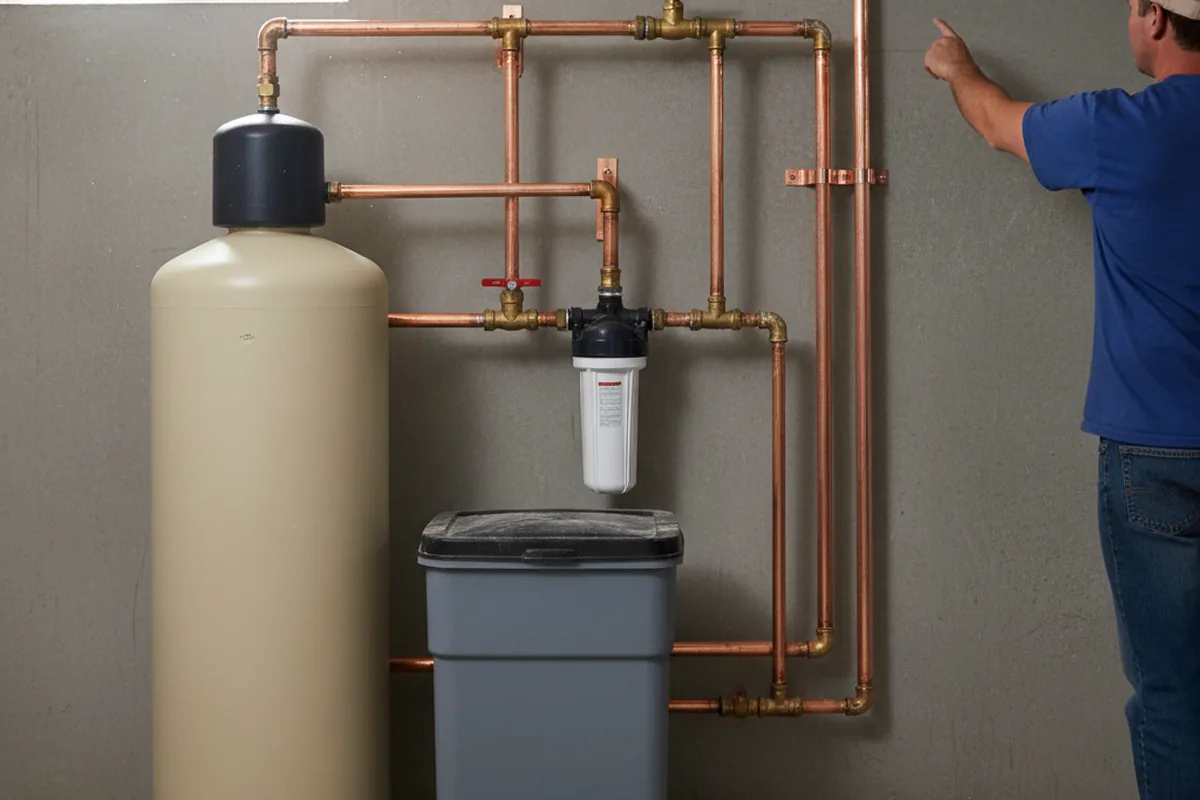 Whole-house water treatment system installed in Mine Hill